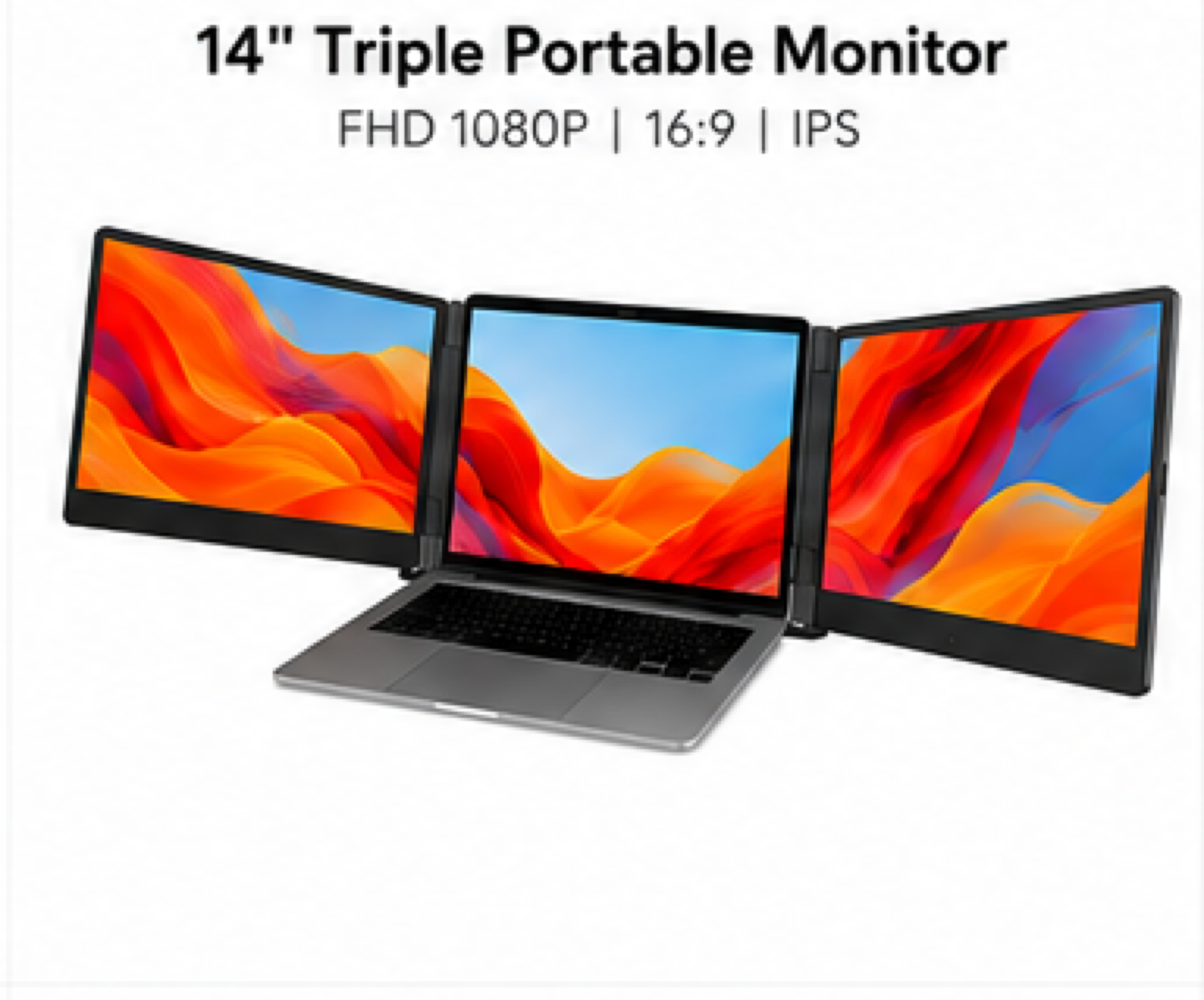 14 инч Triple Portable Monitor